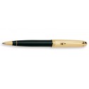 AURORA 88 PENNA A SFERA NERA CON CAPPUCCIO PLACCATO ORO LAMINATO 