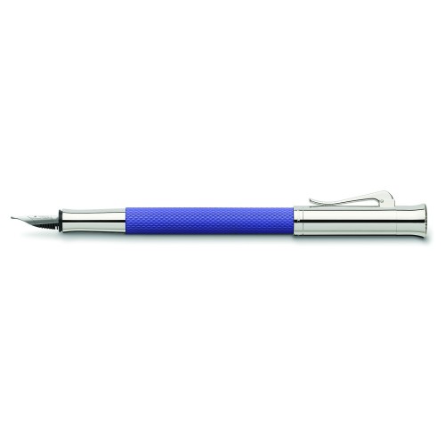 GRAF VON FABER-CASTELL GUILLOCHE INDIGO FOUNTAIN PEN