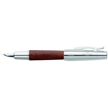 FABER-CASTELL E-MOTION WOOD PEAR FOUNTAIN PEN