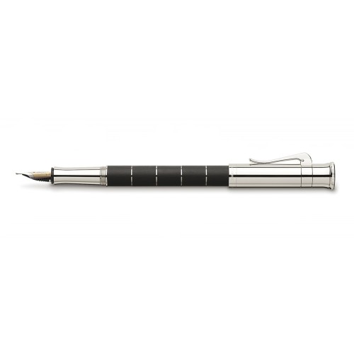 GRAF VON FABER-CASTELL CLASSIC ANELLO EBONY FOUNTAIN PEN