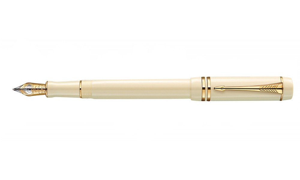 PARKER DUOFOLD STILOGRAFICA INTERNATIONAL WHITE IVORINE 