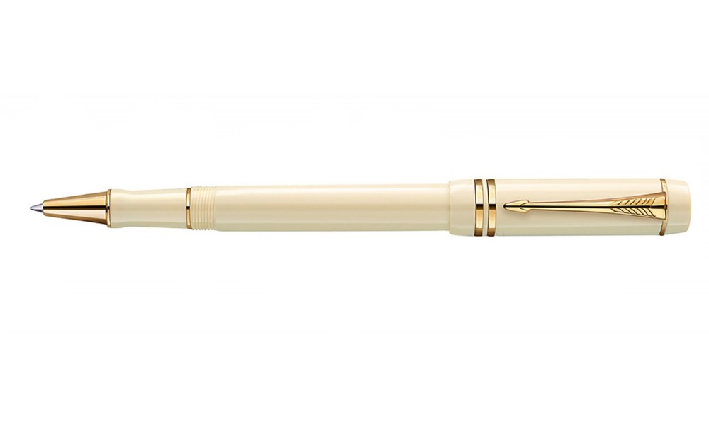 PARKER DUOFOLD ROLLER WHITE IVORINE 