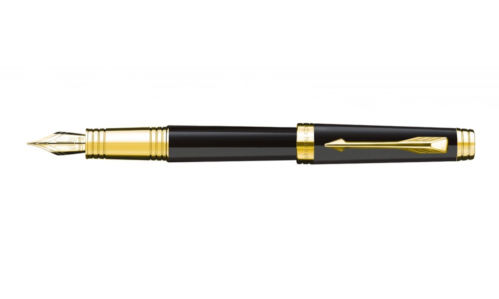  PARKER PREMIER STILOGRAFICA LACQUE BLACK GT