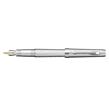  PARKER PREMIER STILOGRAFICA DULUXE SILVER