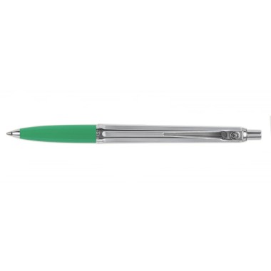 BALLOGRAF EPOCA CHROME  GREEN BALLPOINT PEN