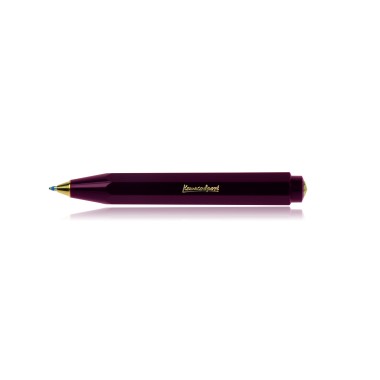 STILOGRAFICA KAWECO CLASSIC SPORT IN RESINA BORDO’ FINITURE ORO CON PENNINO IN ACCIAIO 