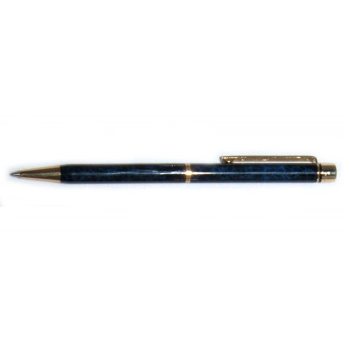 SHEAFFER TARGA PENNA A SFERA IN LACCA BLU SCREZIATA