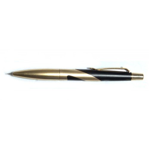 SHEAFFER INTRIGUE PORTAMINE 0,7 MM IN ACCIAIO LAMINATO ORO E NERO