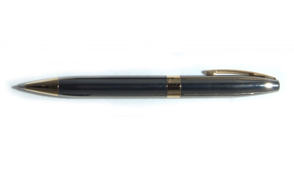 SHEAFFER LEGACY PENNA A SFERA IN ACCIAIO CANNA DI FUCILE 