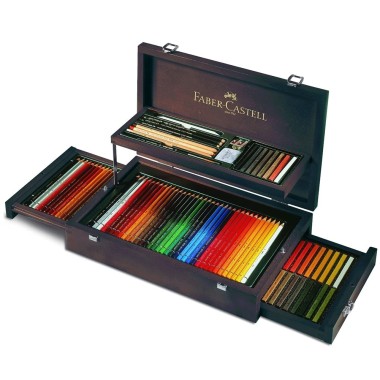 FABER-CASTELL VALIGETTA ART&GRAPHIC PER ARTISTI IN LEGNO COLLECTION