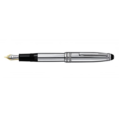 MONTBLANC MEISTERSTÜCK SOLITAIRE STAINLESS STEEL LE GRAND 146 FOUNTAIN PEN