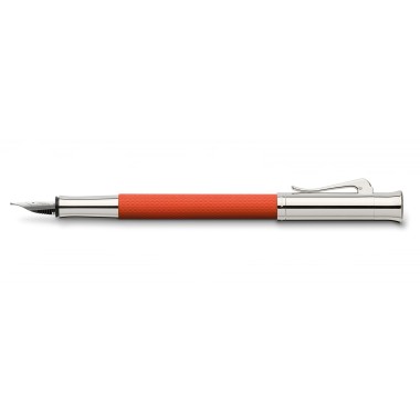 GRAF VON FABER CASTELL GUILLOCHE COLOUR CONCEPT STILOGRAFICA ARANCIO