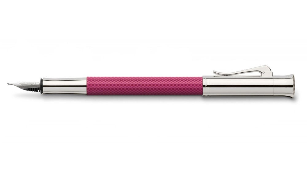 GRAF VON FABER CASTELL GUILLOCHE COLOUR CONCEPT STILOGRAFICA FUCSIA