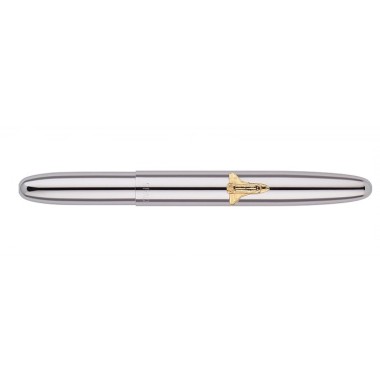 FISCHER BULLET CHROME SHUTTLE EMBLEM BALLPOINT PEN