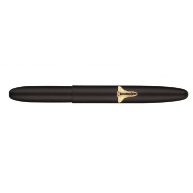 FISCHER BULLET MATTE BLACK SHUTTLE EMBLEM BALLPOINT PEN