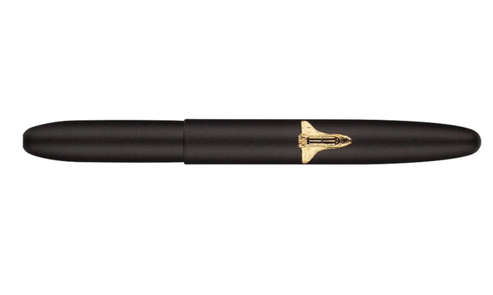 FISCHER BULLET MATTE BLACK SHUTTLE EMBLEM BALLPOINT PEN