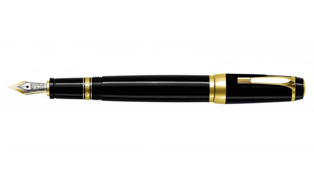 MONTBLANC BOHÈME MIDSIZE GOLD FOUNTAIN PEN