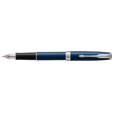 PARKER SONNET BLUE LACQUER CT FOUNTAIN PEN