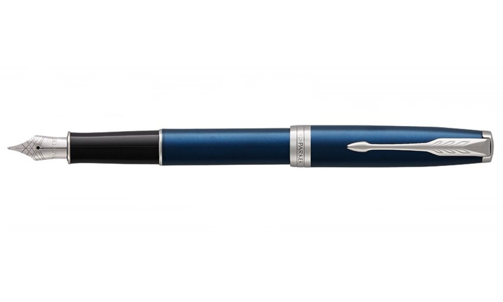 PARKER SONNET BLUE LACQUER CT FOUNTAIN PEN