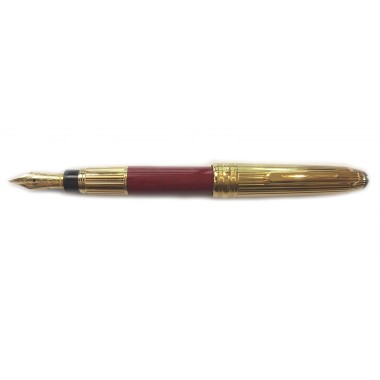 MONTBLANC MEISTERSTÜCK SOLITAIRE CORAL HOMMAGE W.A. MOZART 114 FOUNTAIN PEN (SMALL SIZE)