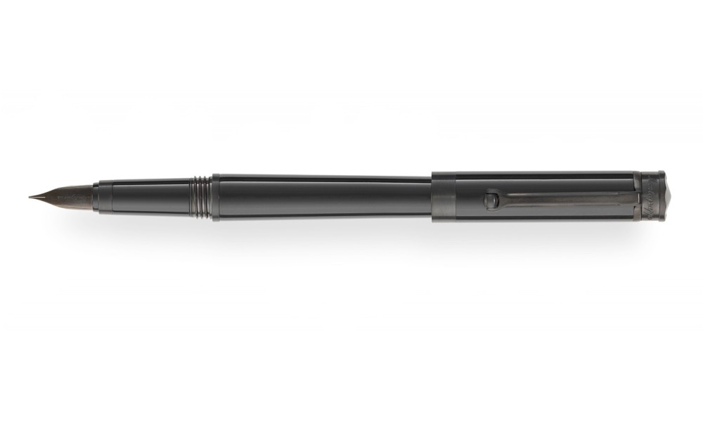 MONTEGRAPPA PAROLA SLIM NERO STEALTH STILOGRAFICA