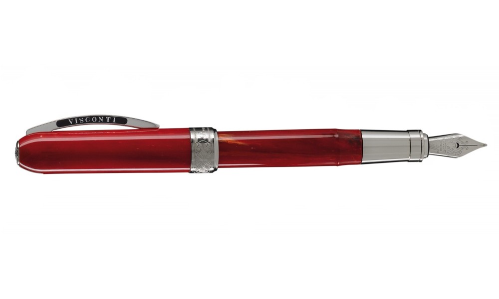 VISCONTI REMBRANDT RED FOUNTAIN PEN