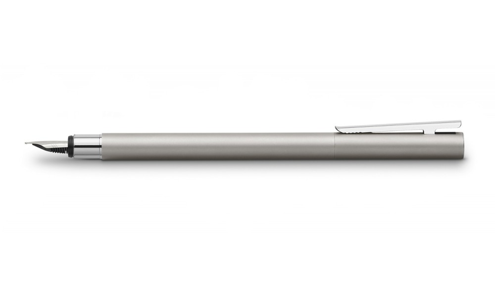 FABER-CASTELL NEO SLIM ACCIAIO SATINATO FOUNTAIN PEN