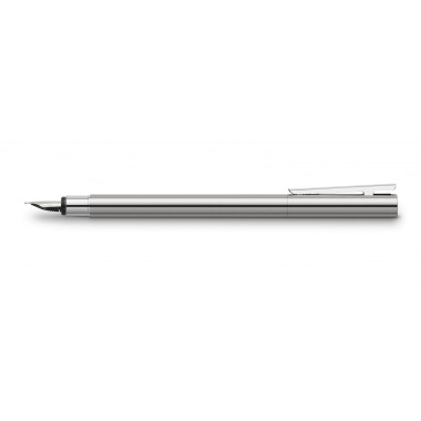 FABER-CASTELL NEO SLIM ACCIAIO FOUNTAIN PEN