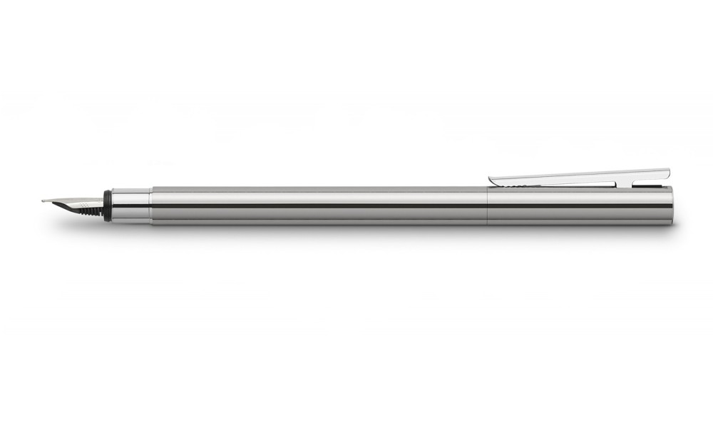 FABER-CASTELL NEO SLIM ACCIAIO FOUNTAIN PEN