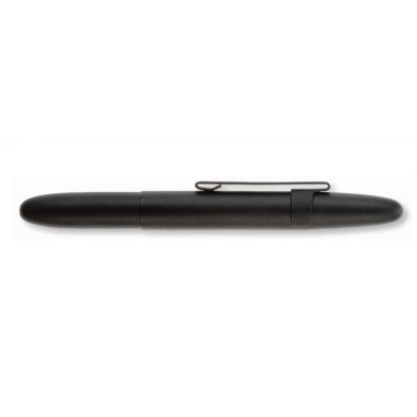 FISHER BULLET MATTE BLACK SPACE PEN BALLPOINT PEN WHIT CLIP