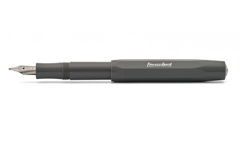 KAWECO CLASSIC SPORT GREY FOUNTAIN PEN