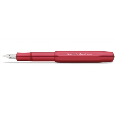 KAWECO AL SPORT RED FOUNTAIN PEN