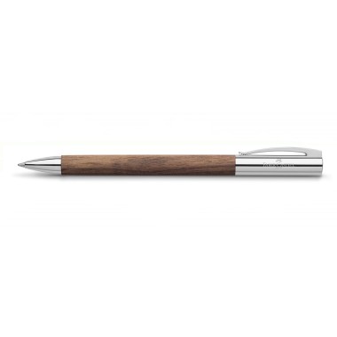 FABER-CASTELL AMBITION WOOD WALNUT BALLPOINT PEN