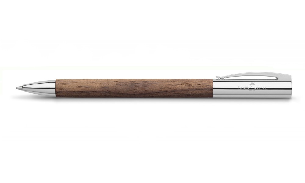 FABER-CASTELL AMBITION WOOD WALNUT BALLPOINT PEN