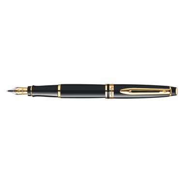 WATERMAN EXPERT BLACK GT FOUTAIN PEN