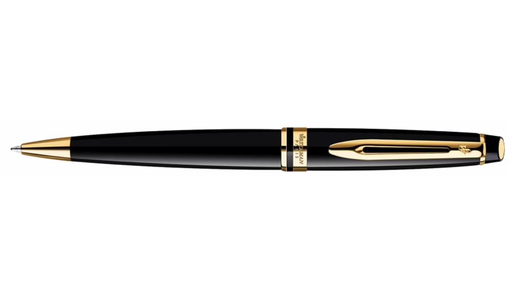 WATERMAN EXPERT BLACK GT BALLPOINT PEN