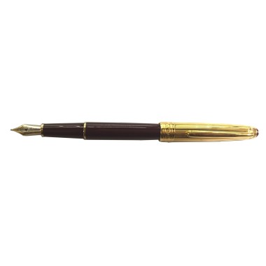 MONTBLANC MEISTERSTÜCK SOLITAIRE DOUE STILOGRAFICA 144 CLASSIQUE BORDO CAPPUCCIO VERMAIL