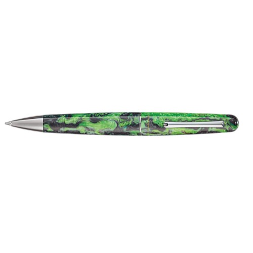 MONTEGRAPPA ELMO 01 FANTASY BLOOMS BLACK STAR CALLA LILY BALLPOINT PEN