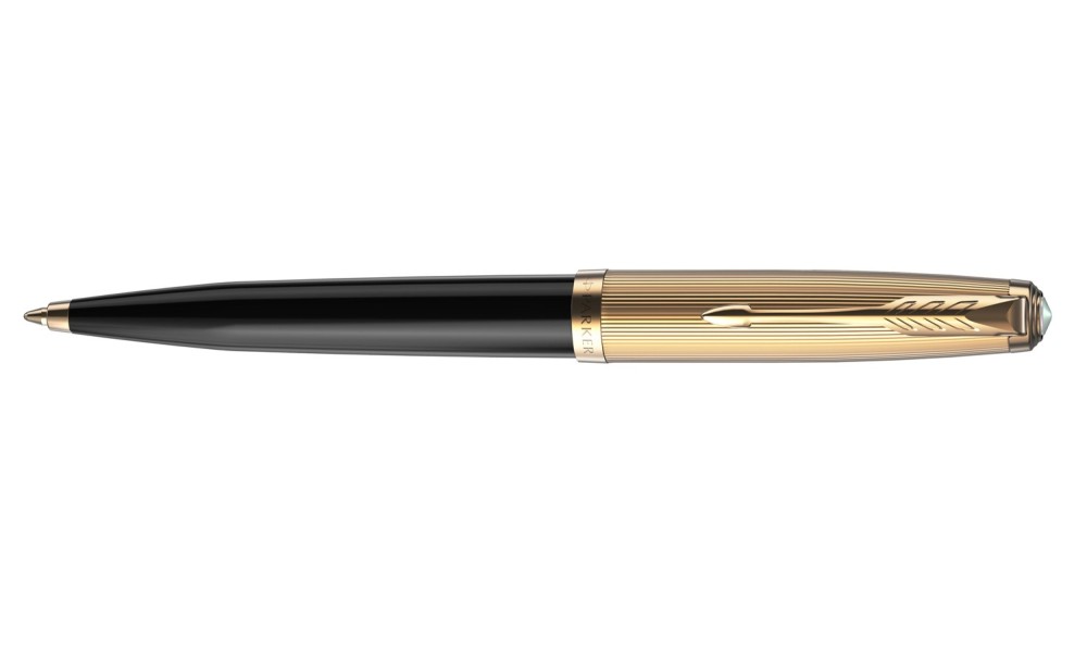 PARKER 51 DELUXE BLACK GT BALLPOINT PEN AVAILABLE FROM OCTOBER