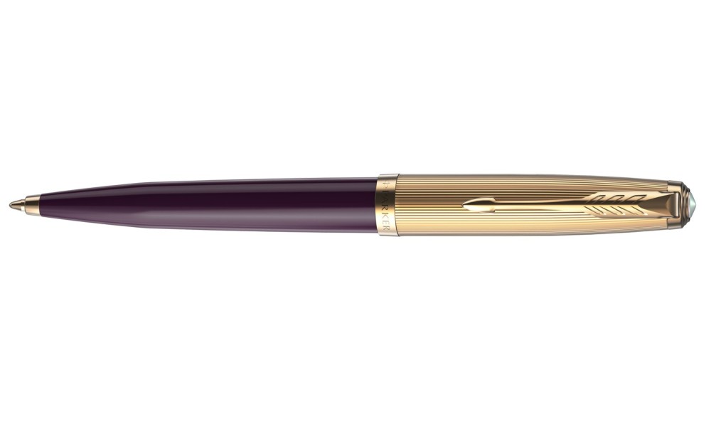 PARKER 51 DELUXE PLUM GT BALLPOINT PEN AVAILABLE FROM OCTOBER