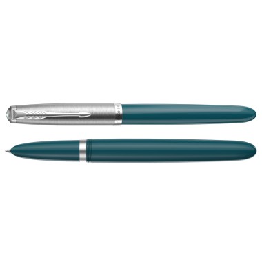 PARKER 51 CORE TEAL BLUE CT FOUNTAIN PEN AVAILABLE FROM OCTOBER