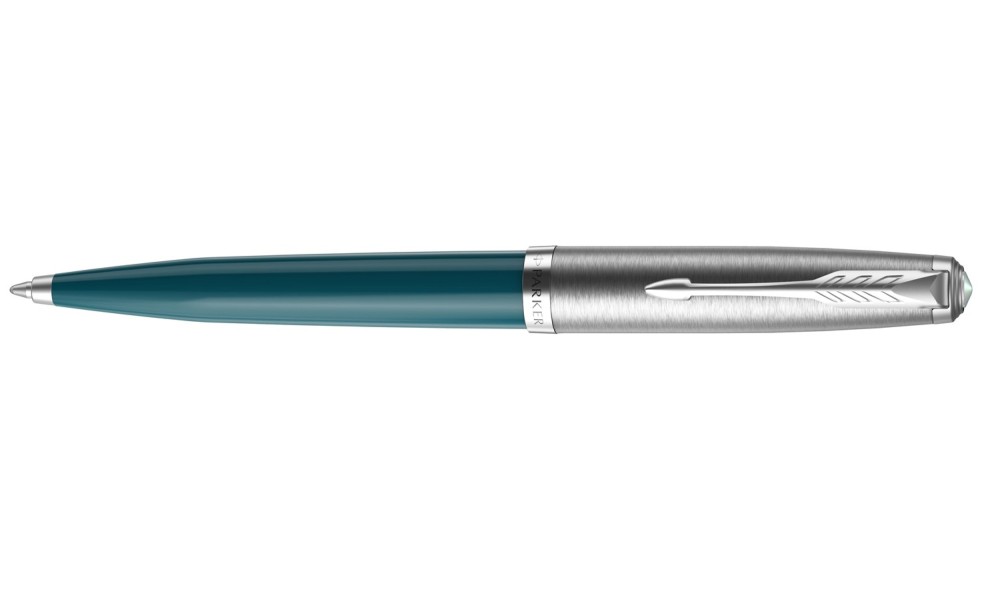 PARKER 51 CORE TEAL BLUE CT BALLPOINT PEN AVAILABLE FROM OCTOBER