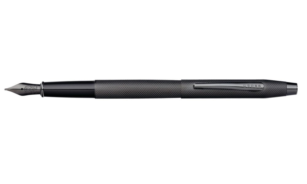 CLASSIC CENTURY BRUSHED BLACK PVD FOUNTAIN PEN