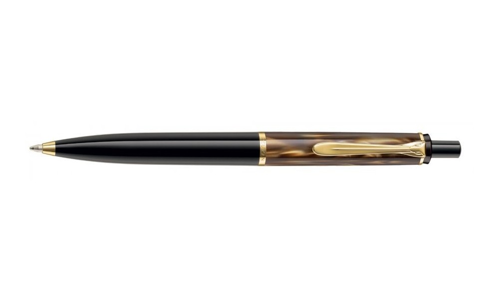 PELIKAN K200 BROWN MARDLED BALLPOINT PEN