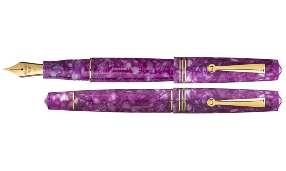 LEONARDO MOMENTO ZERO LAVENDER GT FOUNATIN PEN