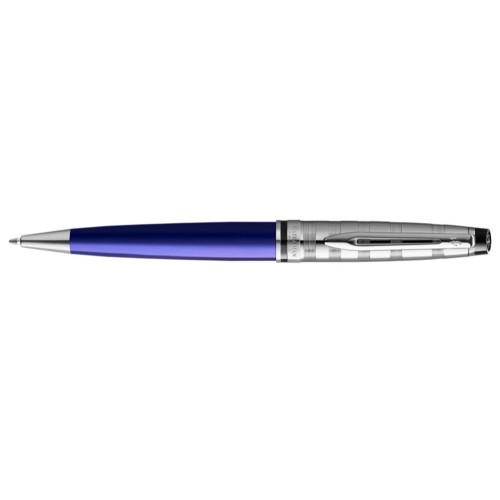 WATERMAN EXPERT DELUXE BLUE CT BALLPOINT PEN