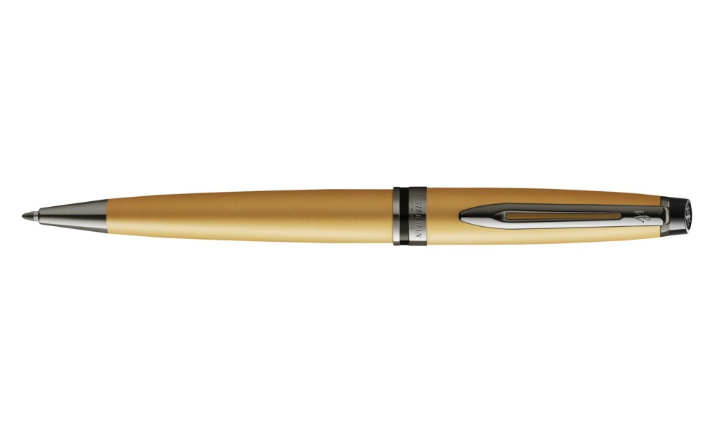 WATERMAN EXPERT METALLIC GOLD LACQUER FOUNTAIN PEN