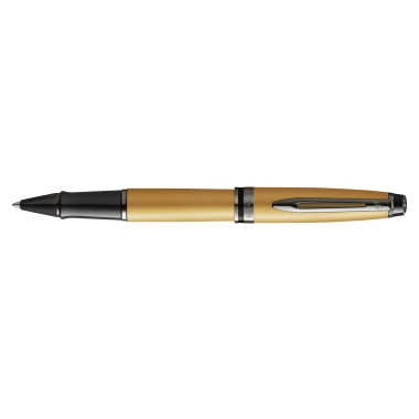 WATERMAN EXPERT METALLIC GOLD LACQUER ROLLER