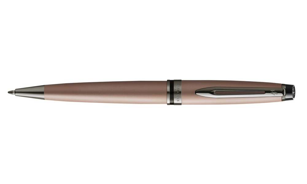 WATERMAN EXPERT METALLIC ROSE GOLD LACQUER BALLPOINT PEN