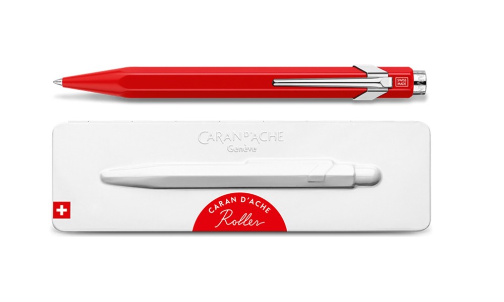 CARAN D'ACHE ROLLER PEN 849 RED